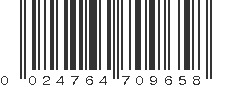 UPC 024764709658