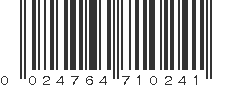 UPC 024764710241