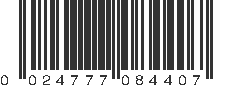 UPC 024777084407