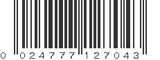 UPC 024777127043