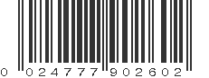 UPC 024777902602