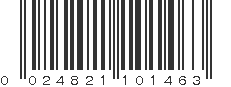 UPC 024821101463