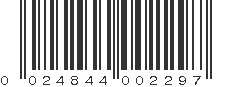 UPC 024844002297