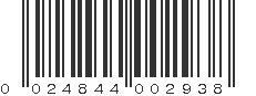 UPC 024844002938