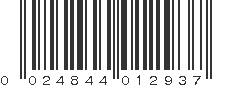 UPC 024844012937