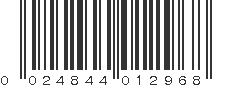 UPC 024844012968