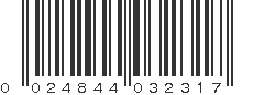 UPC 024844032317