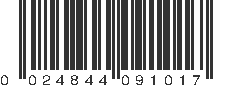 UPC 024844091017