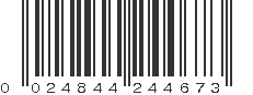 UPC 024844244673