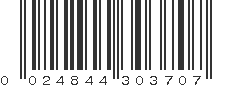 UPC 024844303707