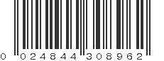 UPC 024844308962