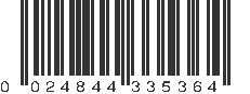 UPC 024844335364