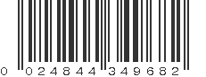 UPC 024844349682