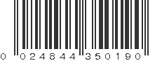 UPC 024844350190