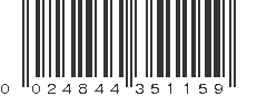 UPC 024844351159