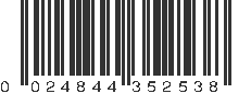 UPC 024844352538