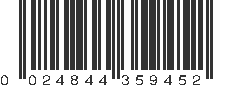 UPC 024844359452