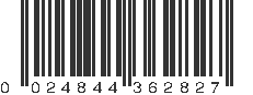 UPC 024844362827