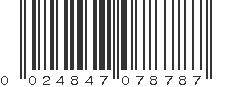 UPC 024847078787