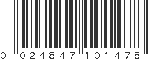 UPC 024847101478