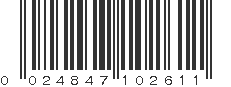 UPC 024847102611