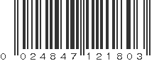 UPC 024847121803