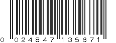 UPC 024847135671