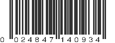 UPC 024847140934