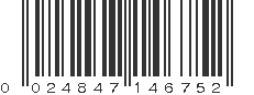 UPC 024847146752