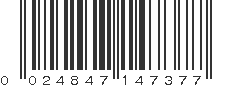 UPC 024847147377