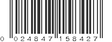 UPC 024847158427