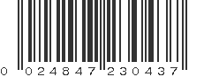 UPC 024847230437