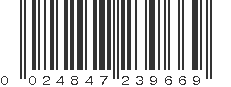 UPC 024847239669