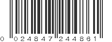 UPC 024847244861