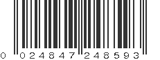 UPC 024847248593