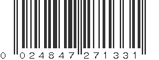 UPC 024847271331