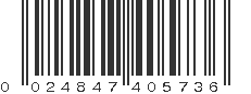 UPC 024847405736