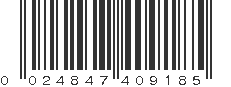 UPC 024847409185