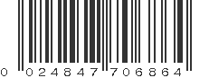 UPC 024847706864