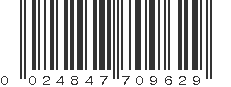 UPC 024847709629