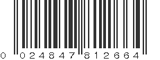 UPC 024847812664