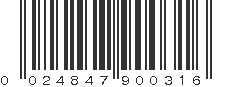 UPC 024847900316