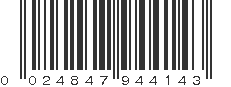 UPC 024847944143