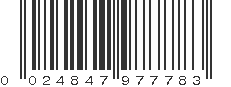 UPC 024847977783