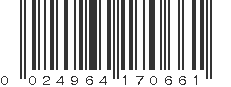 UPC 024964170661