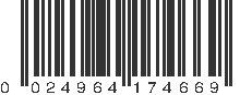 UPC 024964174669