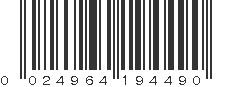 UPC 024964194490