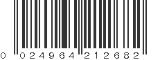 UPC 024964212682