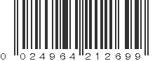 UPC 024964212699