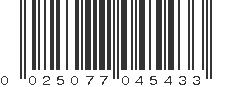 UPC 025077045433